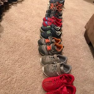 Variety baby shoes